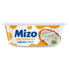 Mizo laktózmentes natúr vajkrém 200 g