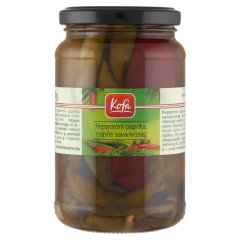 Kofa pepperóni paprika, csípős savanyúság 350 g