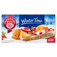 Teekanne World of Fruits Winter Time fahéj-mandula ízesítésű gyümölcstea keverék 20 filter 50 g
