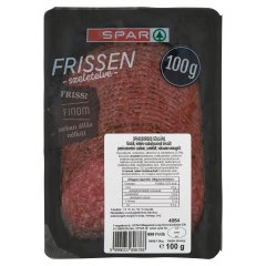 SPAR Frissen Szeletelve szeletelt borsos szalámi 100 g 