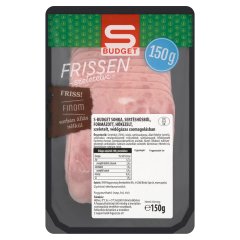 S-Budget szeletelt sonka sertéshúsból 150 g