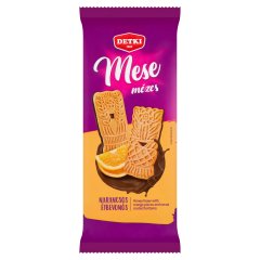 Detki Mese mézes linzer narancsdarabokkal kakaós étbevonómasszával félig mártva 180 g