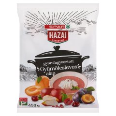 SPAR Hazai Szeretem gyorsfagyasztott gyümölcsleves alap 450 g
