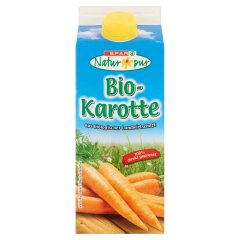 SPAR Natur*pur Bio sárgarépalé 0,75 l