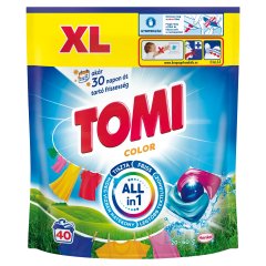 Tomi Color mosószer koncentrátum gépi mosáshoz színes ruhadarabokhoz 40 mosás 480 g
