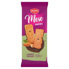 Detki Mese mézes linzer manduladarabokkal kakaós étbevonómasszával félig mártva 180 g