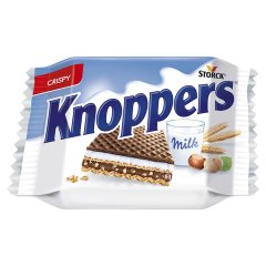 Knoppers tejes-mogyorós töltött ostya 25 g