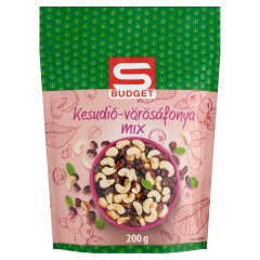 S-Budget kesudió-vörösáfonya mix 200 g