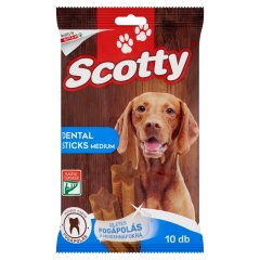 Scotty Dental Stick Medium kiegészítő állateledel kutyáknak 10 db 270 g 