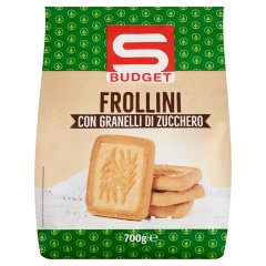 S-Budget omlós keksz cukorral megszórva 700 g