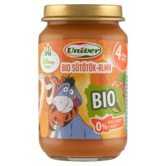 Univer bio sütőtök-alma bébidesszert 4 hónapos kortól 163 g