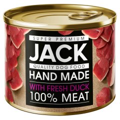 Jack Super Premium teljes értékű állateledel felnőtt kutyák számára kacsahússal 200 g
