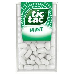 Tic Tac Mint mentolos ízű cukordrazsé 54 g