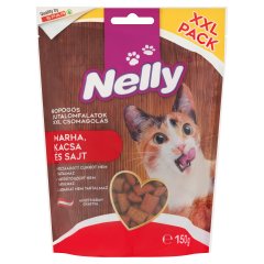 Nelly ropogós jutalomfalatok marhával, kacsával és sajttal 150 g