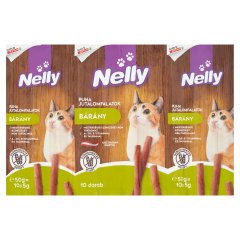 Nelly puha jutalomfalatok báránnyal 10 x 5 g (50 g)