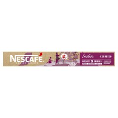 NESCAFÉ Farmers Origins India Espresso őrölt pörkölt kávé kapszula 10 db 44 g