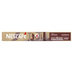 NESCAFÉ Farmers Origins Africas Ristretto őrölt pörkölt kávé kapszula 10 db 44 g