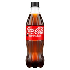 Coca-Cola zéró cukor colaízű energiamentes szénsavas üdítőital édesítőszerekkel 500 ml