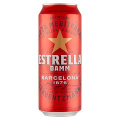 Estrella Damm spanyol világos sör 4,6% 0,5 l