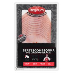 REGNUM szeletelt sertéscombsonka pritaminpaprikával 100 g