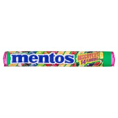 Mentos Discovery 14 Flavours vegyes gyümölcs ízű cukordrazsé 37,5 g