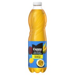 Cappy Ice Fruit Zero Sugar szénsavmentes mangó-maracuja ízű ital, édesítőszerekkel 1,5 l