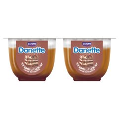 Danette tiramisuízű réteges tejdesszert, kávé- és csokoládé ízű rétegekkel 4 x 90 g (360 g)