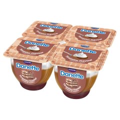 Danette tiramisuízű réteges tejdesszert, kávé- és csokoládé ízű rétegekkel 4 x 90 g (360 g)