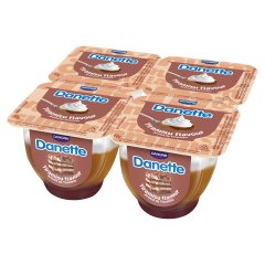 Danette tiramisuízű réteges tejdesszert, kávé- és csokoládé ízű rétegekkel 4 x 90 g (360 g)