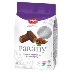 Urban LoveFree hozzáadott cukor nélküli étparány 180 g