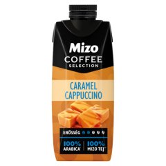 Mizo Coffee Selection Caramel Cappuccino UHT zsírszegény, karamelles kávés tej 250 ml