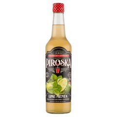 Piroska lime-menta ízű gyümölcsszörp cukorral és édesítőszerekkel 0,7 l