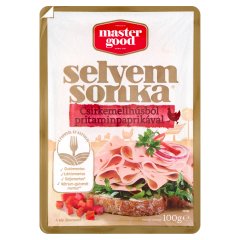 Master Good szeletelt selyemsonka csirkemellhúsból pritaminpaprikával 100 g