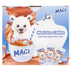 Maci Cool Ice Coffee azonnal oldódó cukrozott pótkávé kivonat 12 x 16 g (192 g)