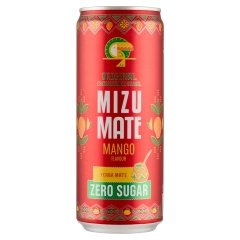 Vitamizu Mizu Mate Grapefruit-Lime Yerba Mate alapú szénsavas grapefruit ital zéró cukor 330 ml