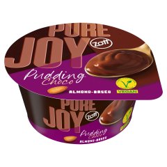 Zott Pure Joy mandula alapú csokoládés puding 140 g 