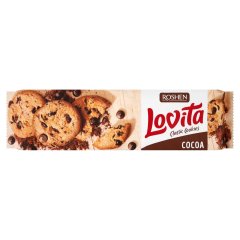 Roshen Lovita Classic Cookies teasütemény kakaós darabkákkal 150 g