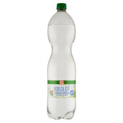 S-Budget energiamentes bodza ízű szénsavas üdítőital édesítőszerekkel 1,5 l