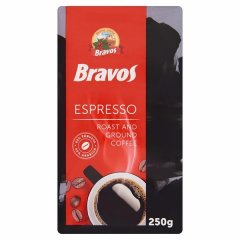 Bravos Espresso őrölt pörkölt kávé 250 g