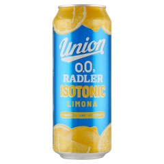 Union Radler Isotonic Limona citromos alkoholmentes sörital 0,0% 500 ml