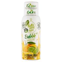 FruttaMax Light Bubble¹² citrom-lime gyümölcsszörp édesítőszerekkel 500 ml