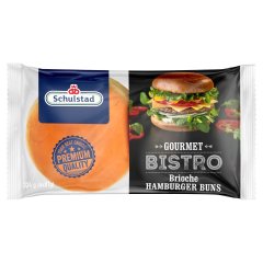 Schulstad Gourmet Bistro briós jellegű hamburger zsemle 4 x 81 g (324 g)