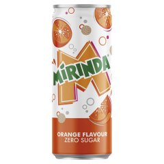 Mirinda energiamentes narancsízű szénsavas üdítőital édesítőszerekkel 330 ml
