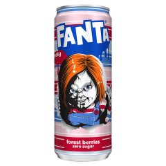 Fanta energiamentes erdei gyümölcsízű szénsavas üdítőital édesítőszerekkel 330 ml