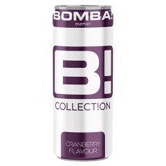 BOMBA! Collection Cranberry Flavour hőkezelt, feketeribizli-vörösáfonya-kardamom ízű ital 250 ml