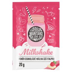 Mantaro Milkshake fehér csokoládé-málna ízű italpor 20 g