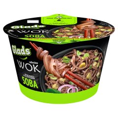 Glads Wok instant tésztaétel soba ízű szósszal 95 g