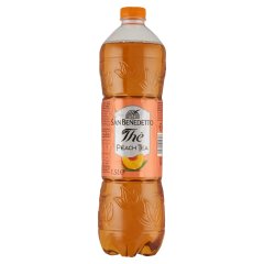 San Benedetto barackos ice tea ízű alkoholmentes üdítőital cukorral és édesítőszerekkel 1,5 l