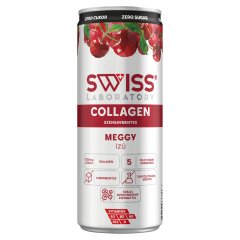 Swiss Laboratory Collagen meggyízű, szénsavmentes és alkoholmentes ital 250 ml