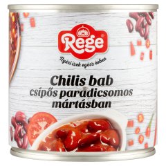 Rege chilis bab csípős paradicsomos mártásban 400 g